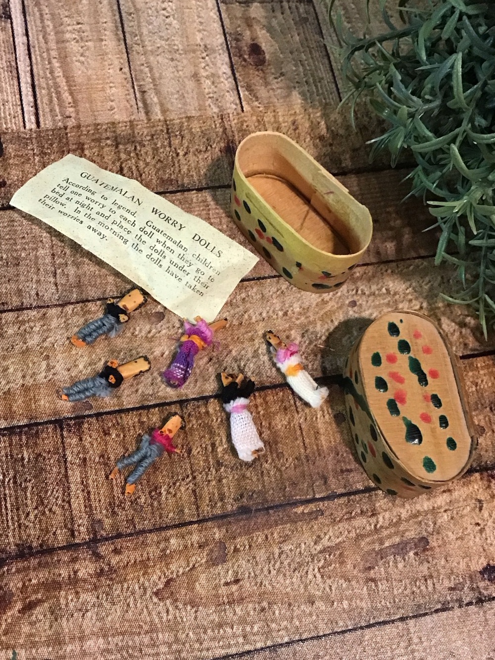♥️5/25$ Guatemalan Worry Dolls